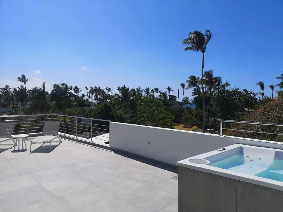 El LimonFabulous Seaview P-House Pooljacuzziwifi Puntapopy别墅 0*, El Limon 多米尼加共和国